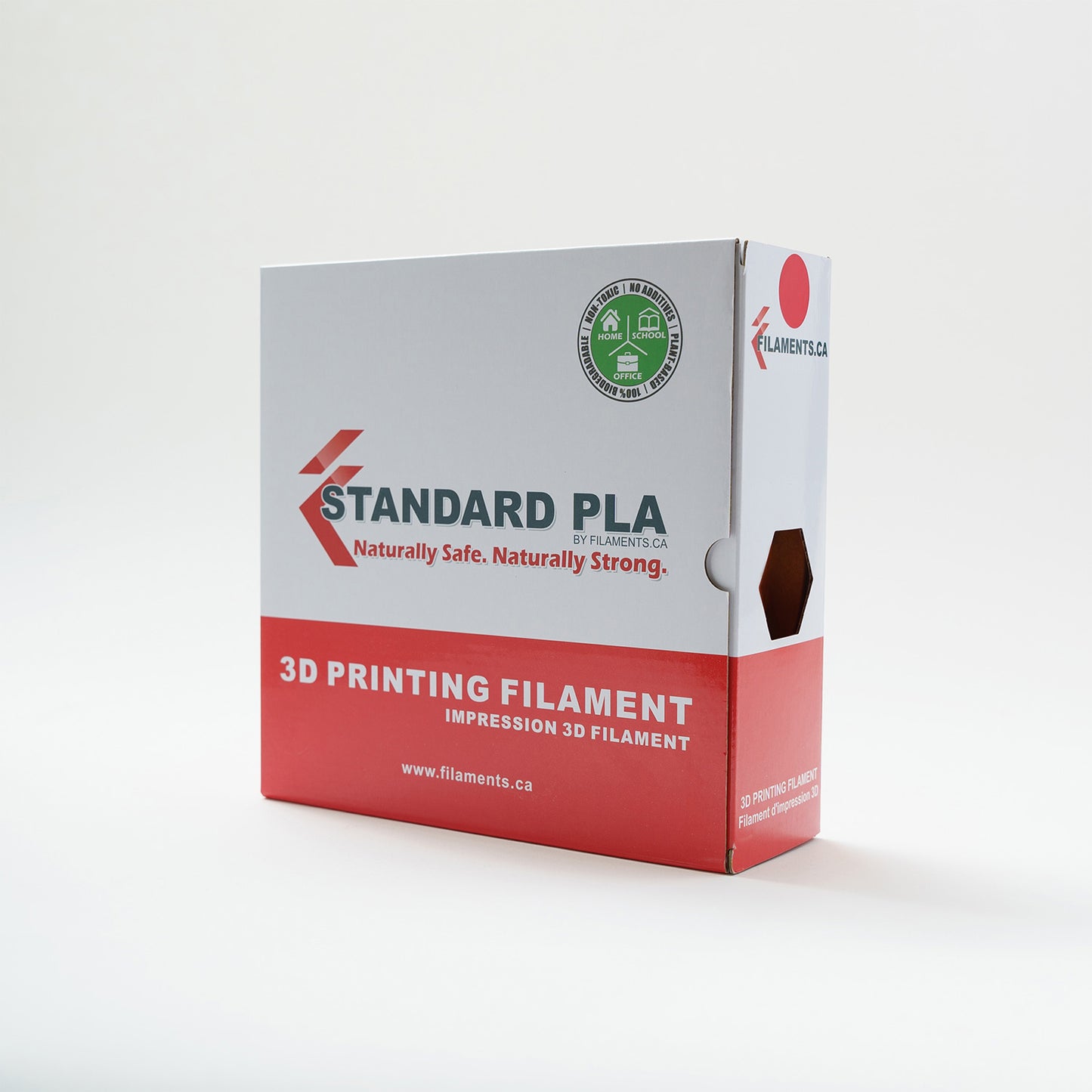 EconoFil™ Standard PLA Filament - Red - 1.75mm - 1 KG