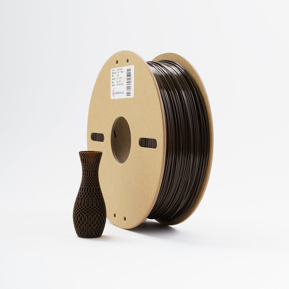 EconoFil™ Standard PLA Filament - Dark Brown - 1.75mm - 1 KG