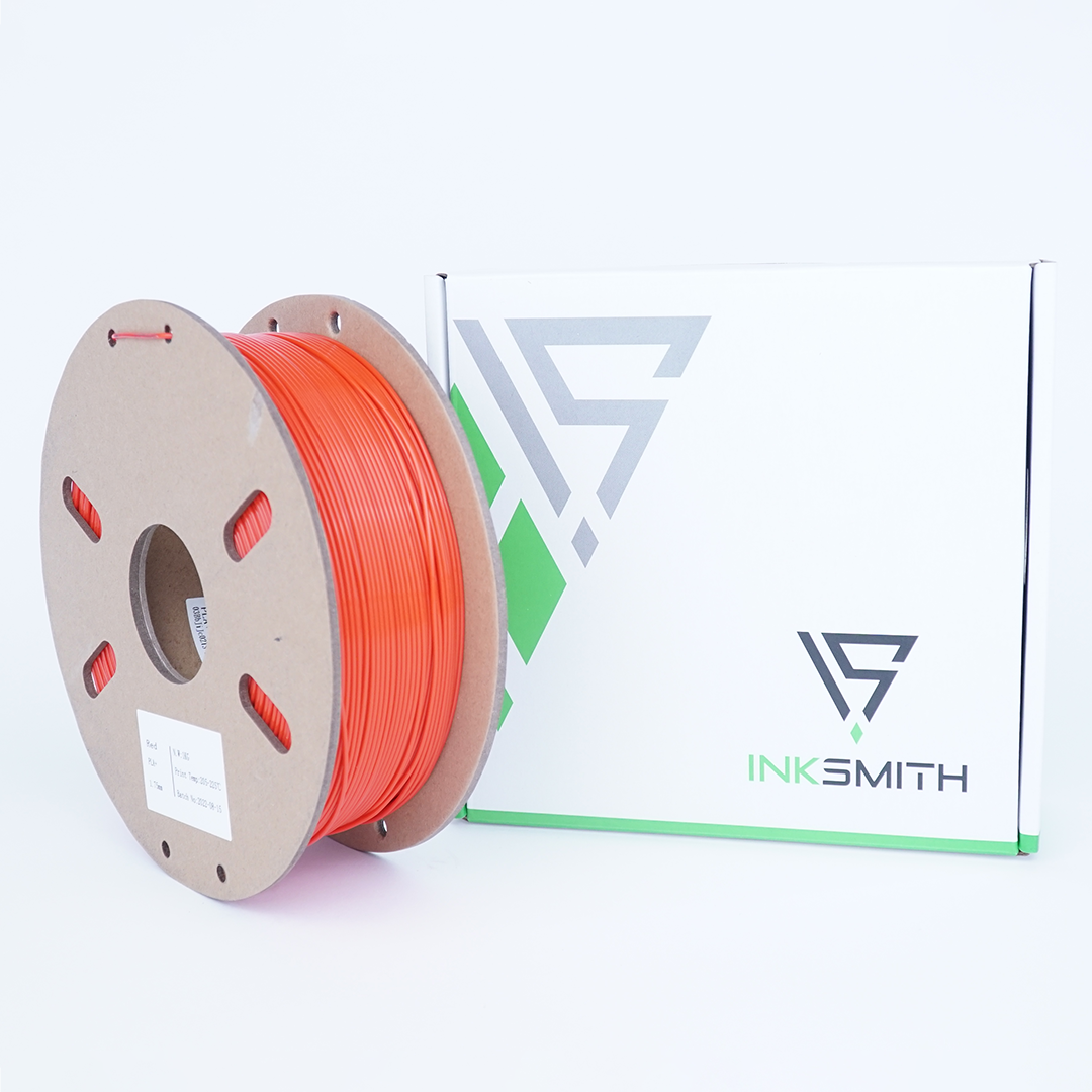 InkSmith PLA+ Filament - Red - 1.75mm